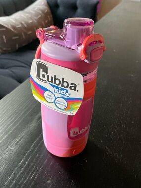 bubba kids Pink and Purple Leak-Proof Kids Water Bottle